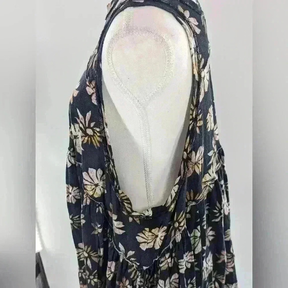 Free People Long Flowy Madison Print Tank Women's Size Small - Picture 5 of 14